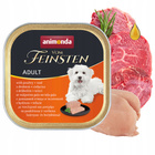 ANIMONDA Vom Feinsten Adult mokra karma dla psa Drób z Cielęciną 150g