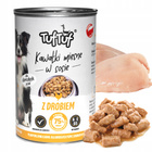 TUF TUF Karma mokra dla psa KAWAŁKI W SOSIE Drób 12x415g